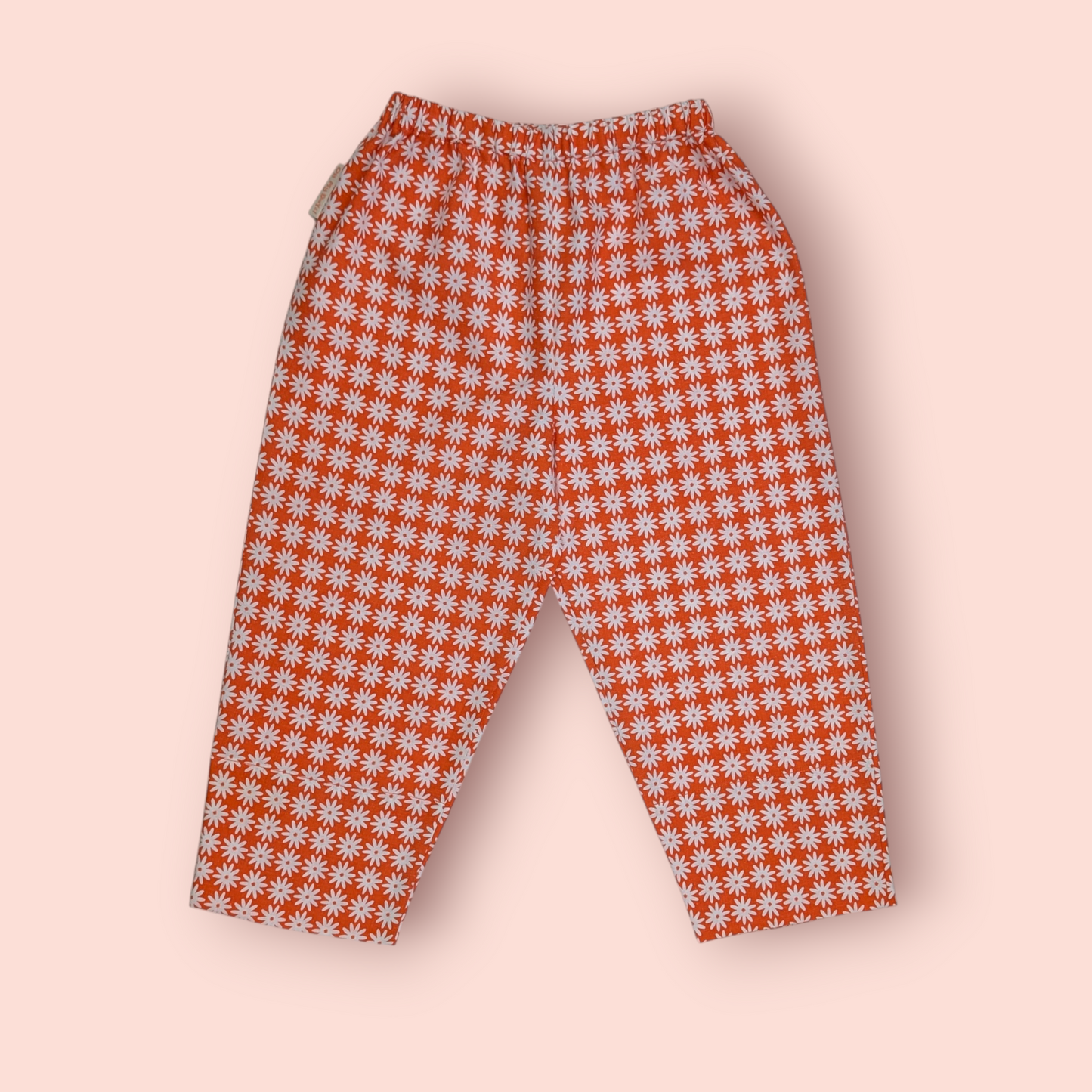 Orange Daisy Trousers