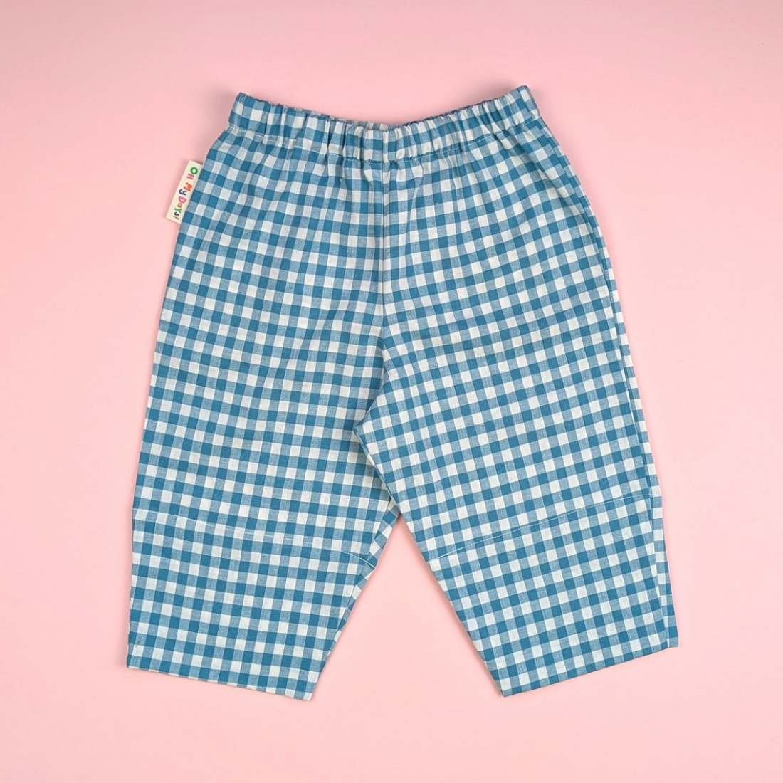 Blue Gingham Trousers