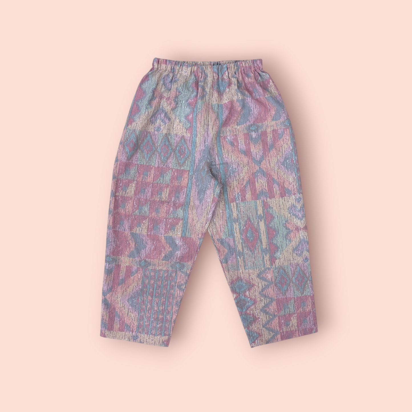 Pink Ikat Trousers