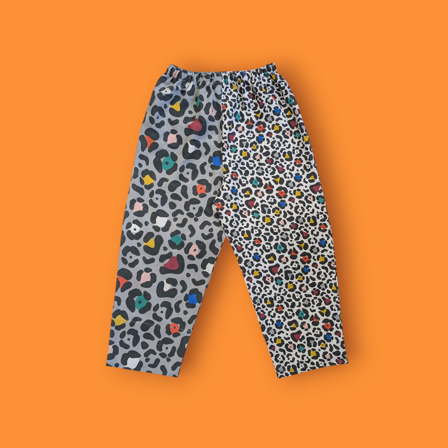 Multicoloured Leopard Trousers