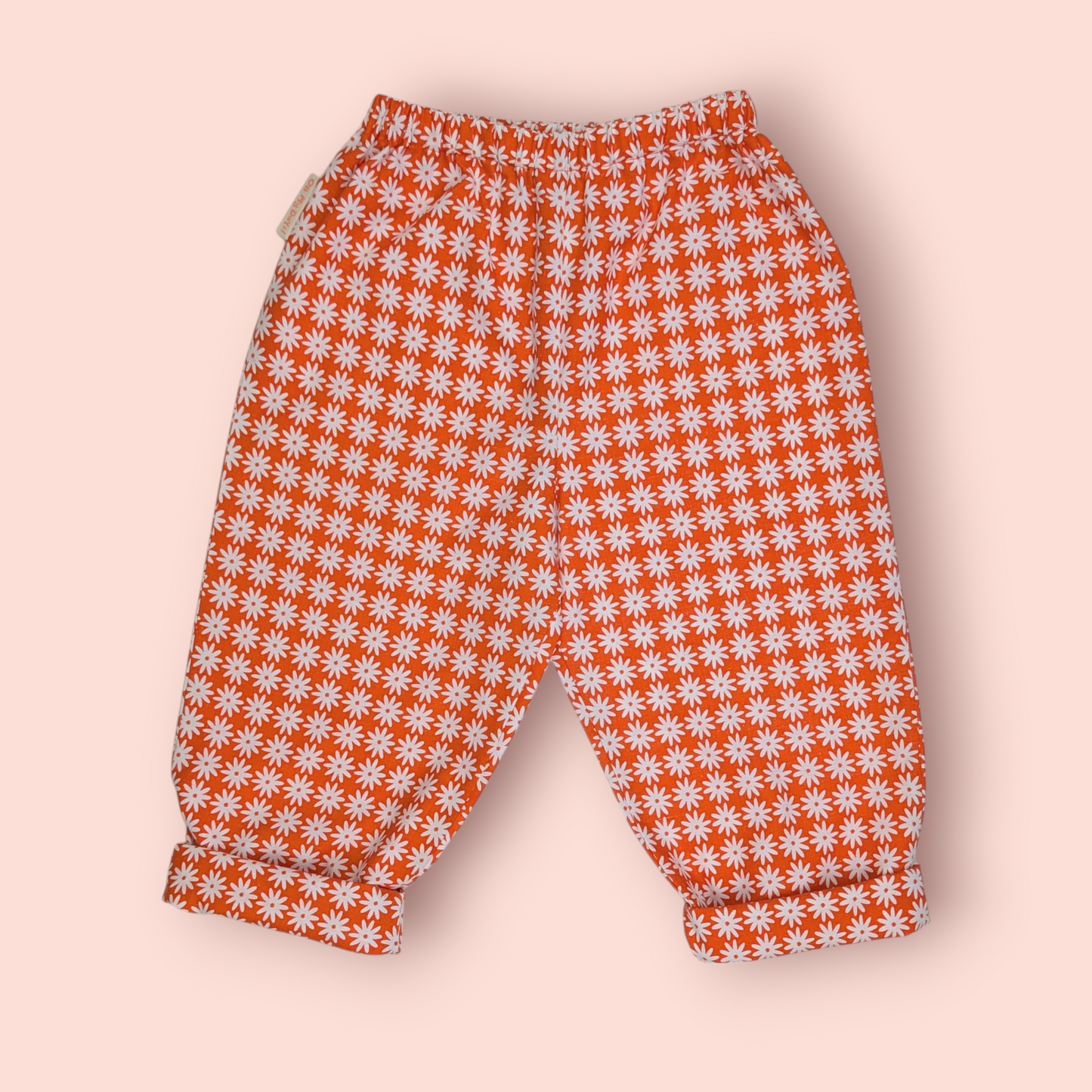 Orange Daisy Trousers