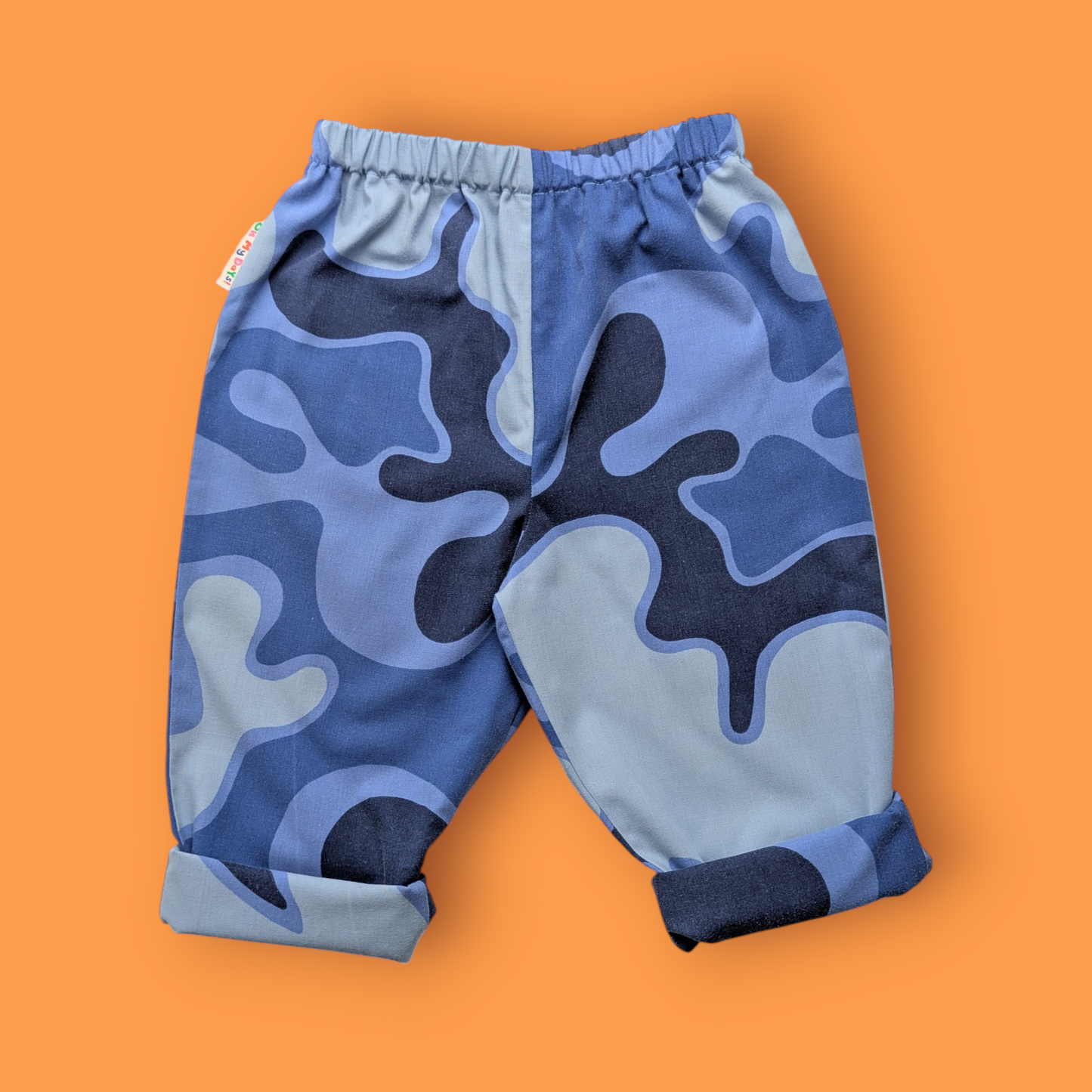 Blue Camouflage Trousers