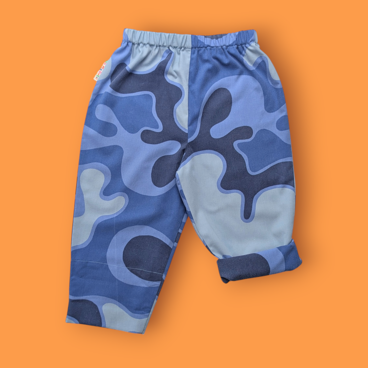 Blue Camouflage Trousers