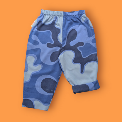 Blue Camouflage Trousers