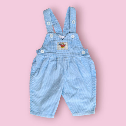 Vintage Baby Blue Corduroy Dungarees