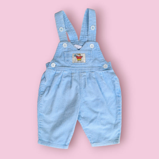 Vintage Baby Blue Corduroy Dungarees