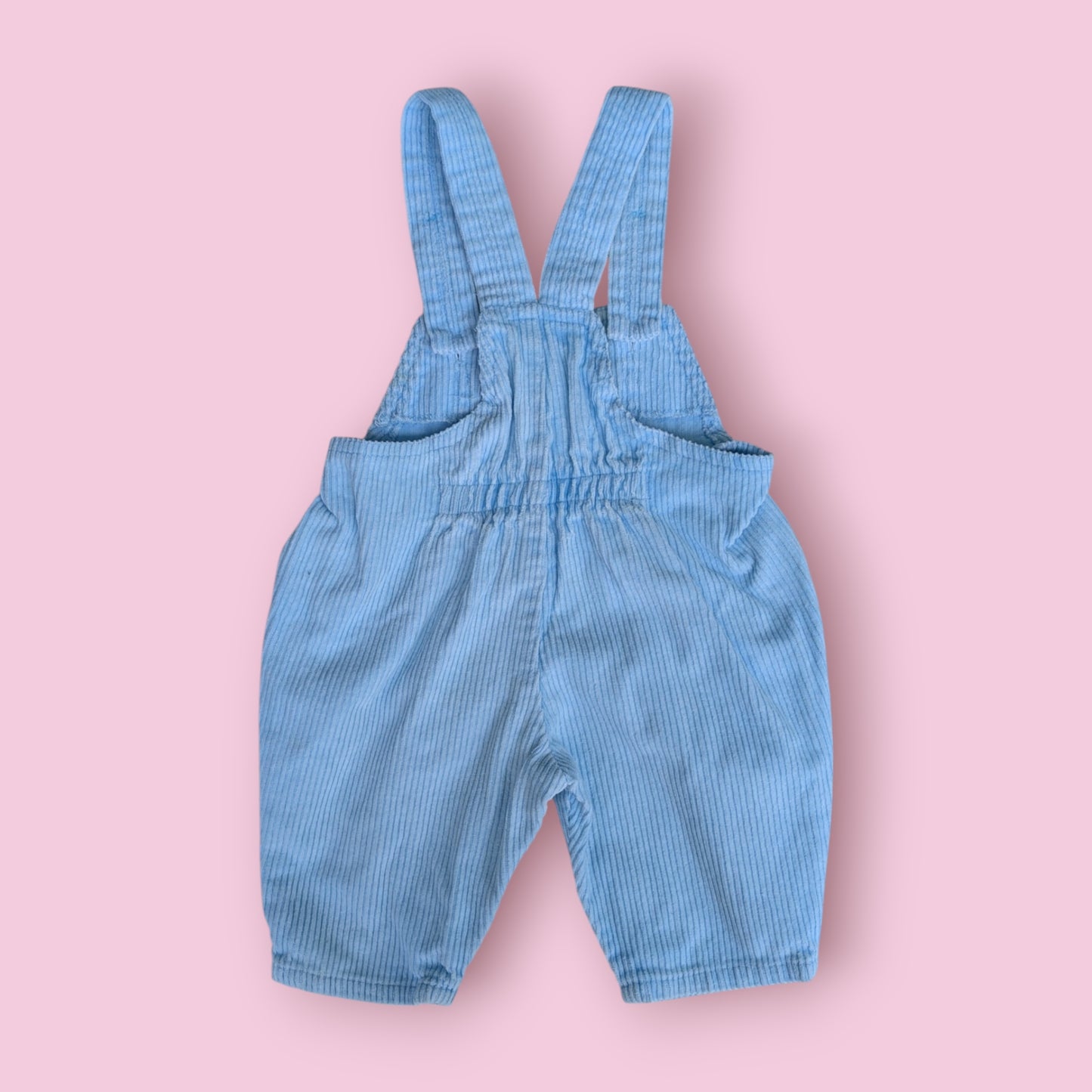 Vintage Baby Blue Corduroy Dungarees
