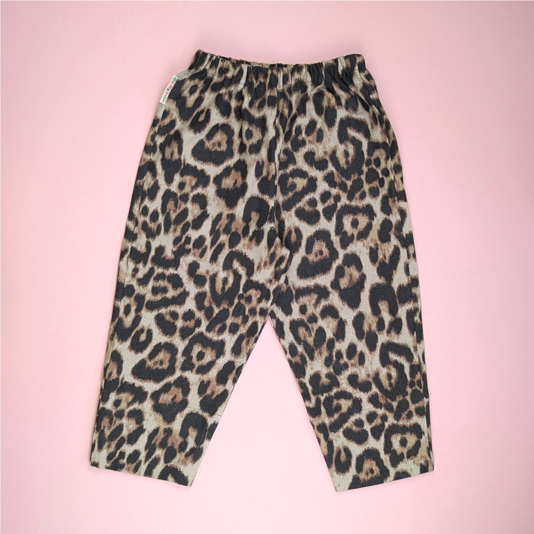 Cosy Leopard Print Trousers