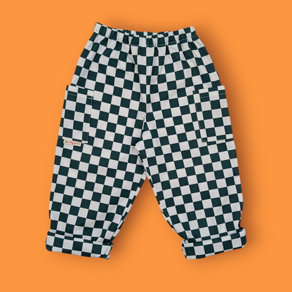 Green Checkered Trousers