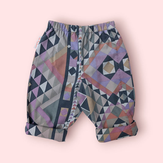 Muted Geometric Trousers