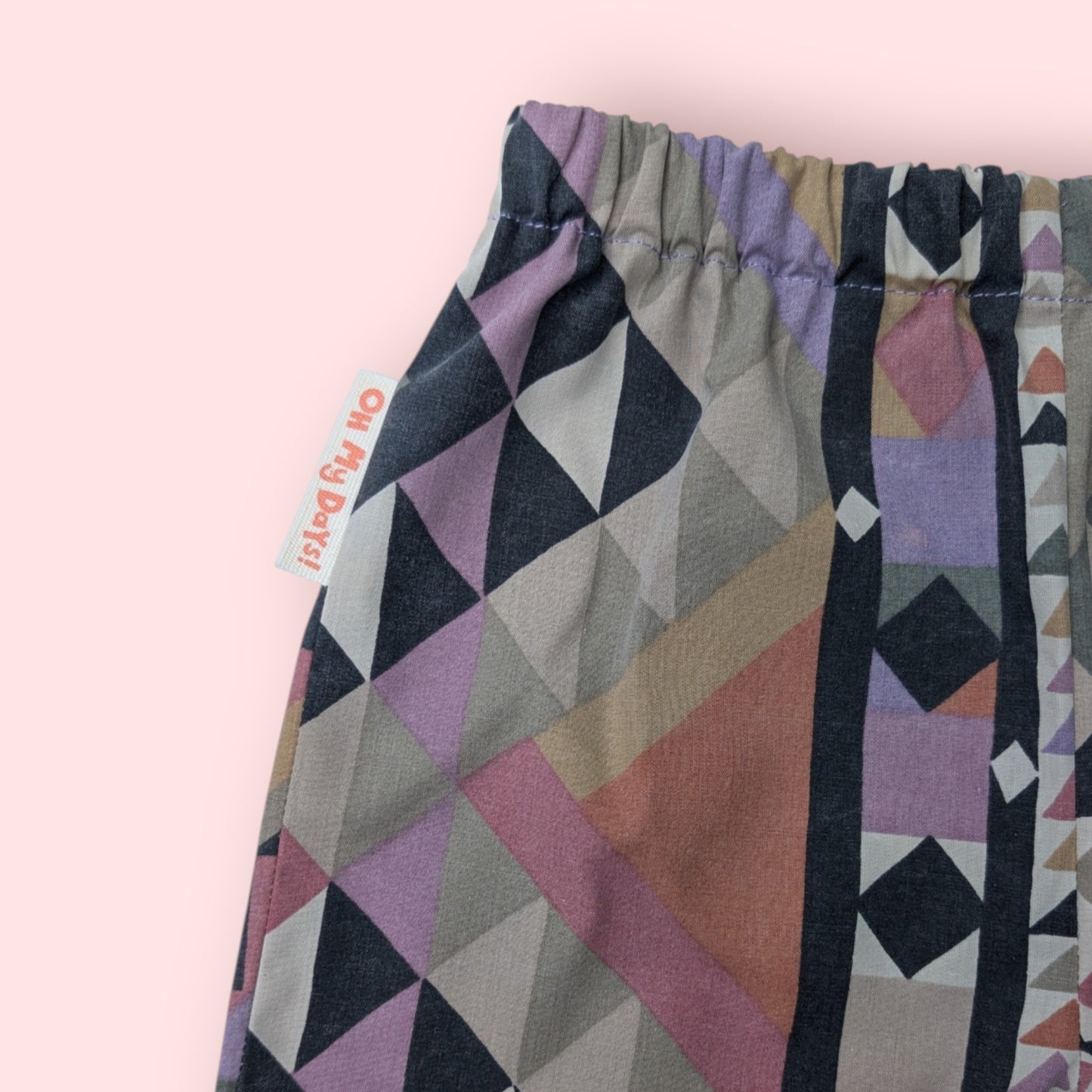Muted Geometric Trousers