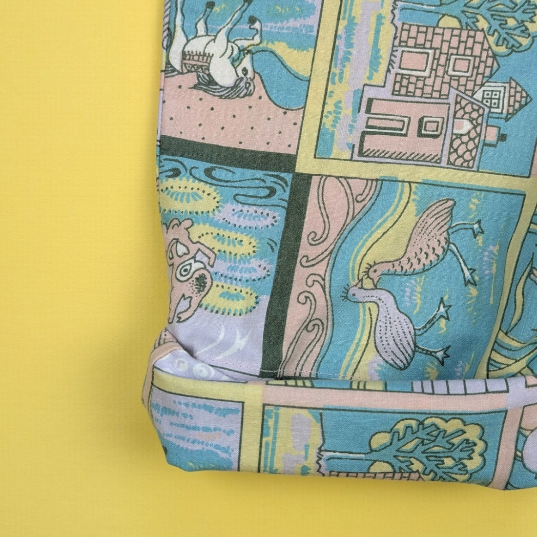 Pastel 80s Illustration Trousers