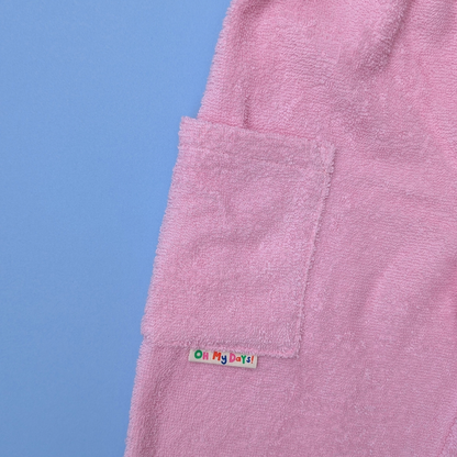Pink Terry Towelling Trousers
