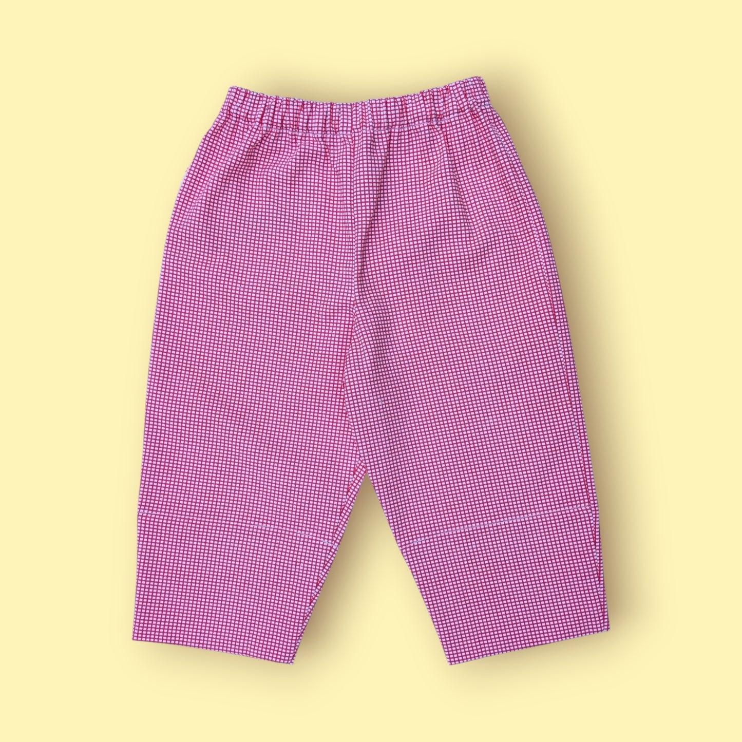 Red Check Trousers