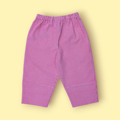 Red Check Trousers