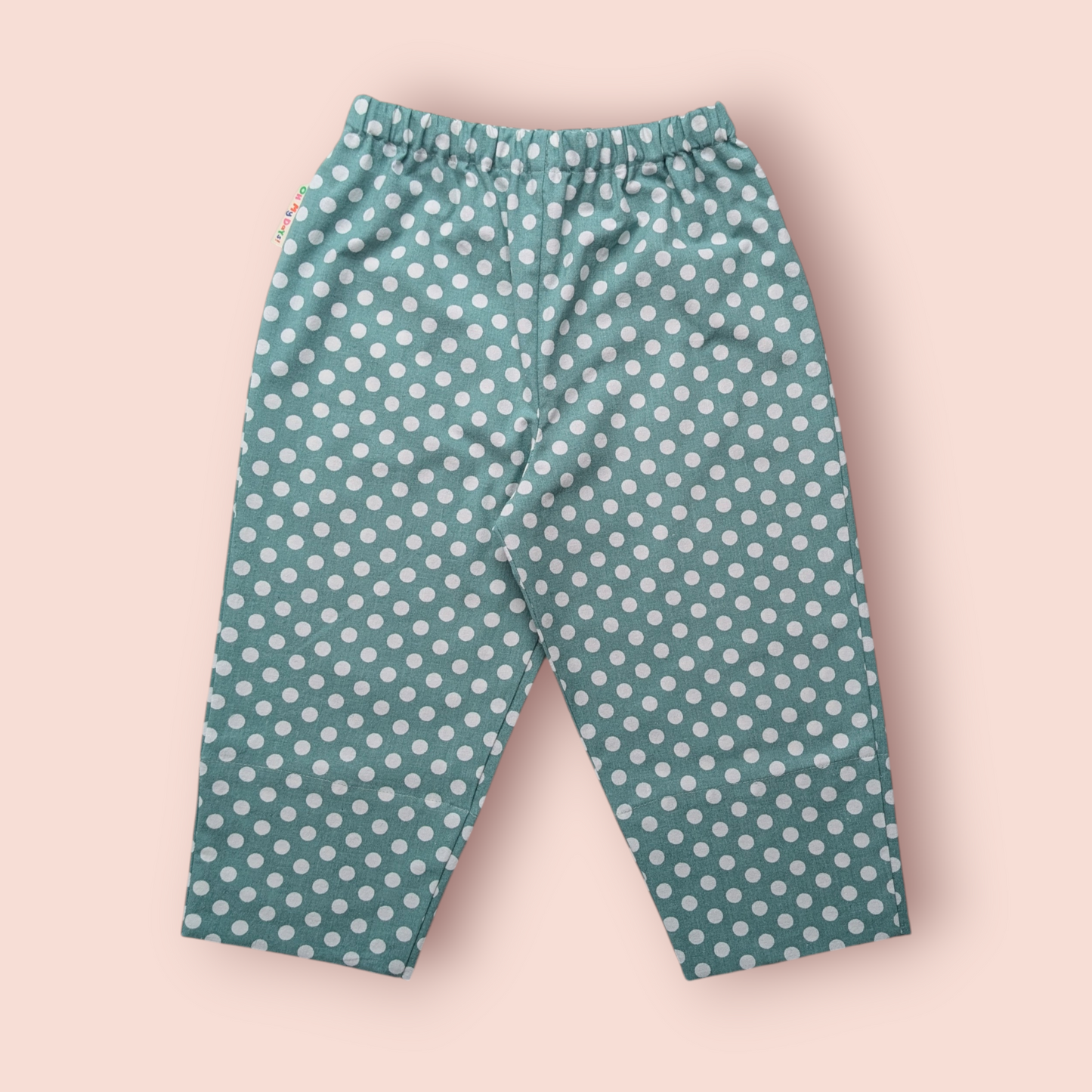 Sage Green Polka Dot Trousers