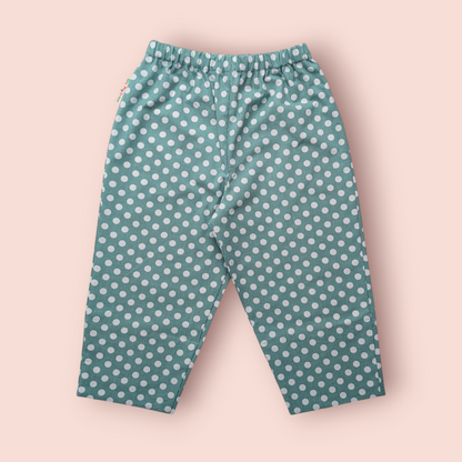 Sage Green Polka Dot Trousers