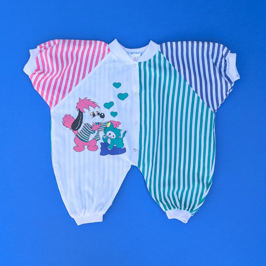Vintage Cartoon Romper