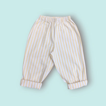 Yellow Striped Trousers