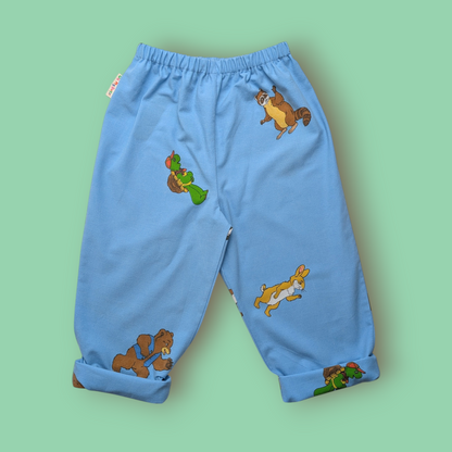Vintage Cartoon Animal Trousers