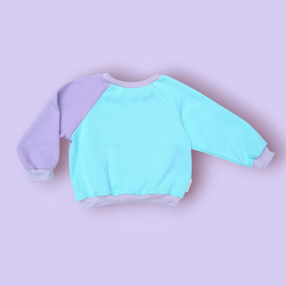 Lilac and Mint Jumper