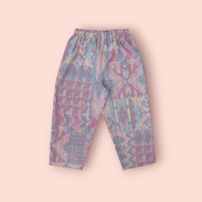 Pink Ikat Trousers