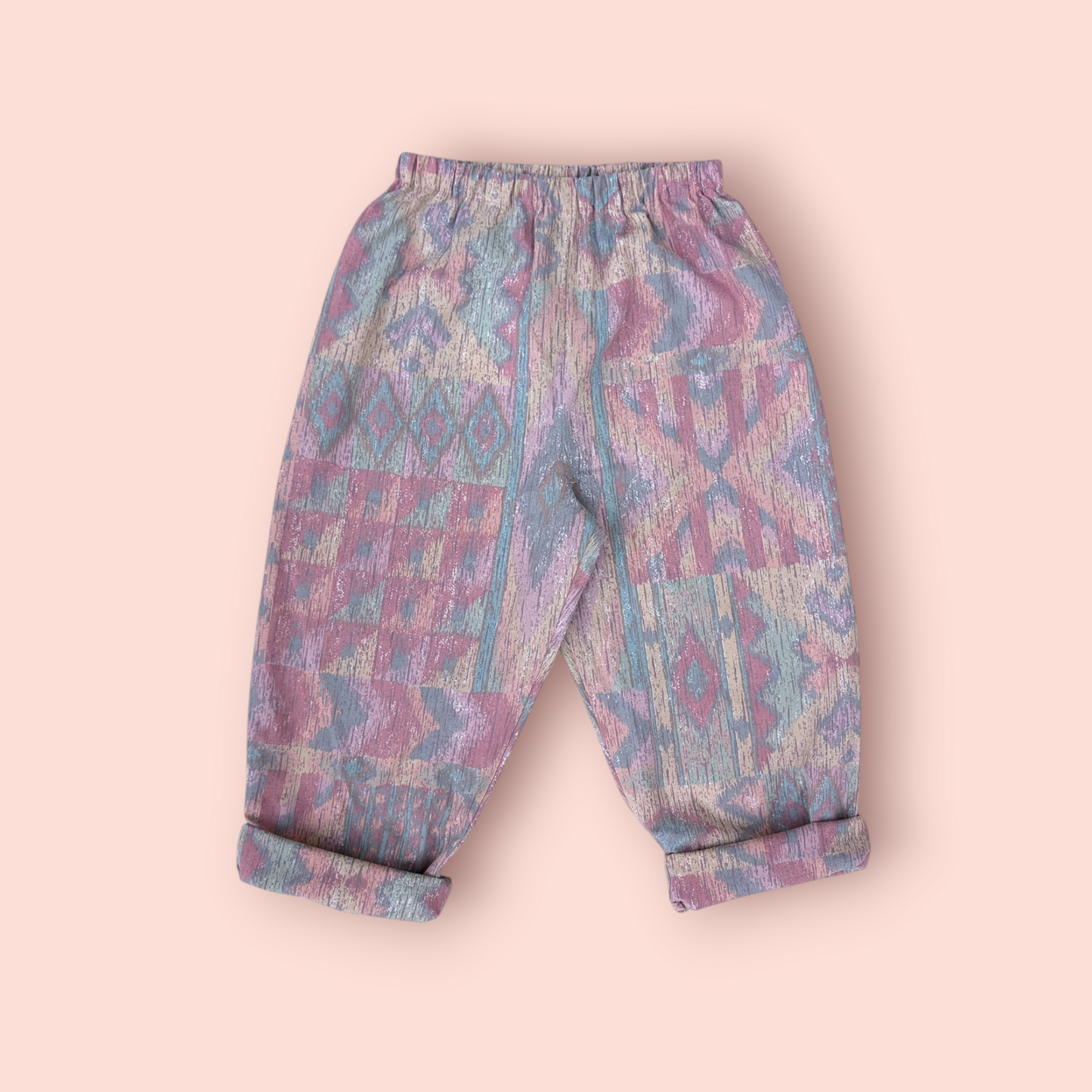 Pink Ikat Trousers