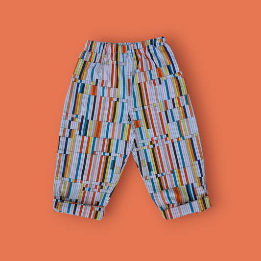 Multicoloured Pattern Trousers