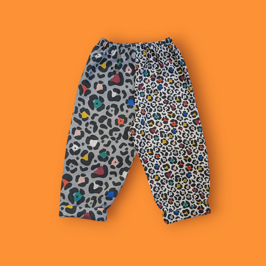 Multicoloured Leopard Trousers