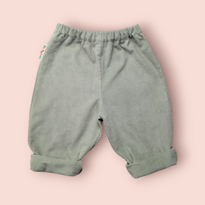 Sage Green Corduroy Trousers