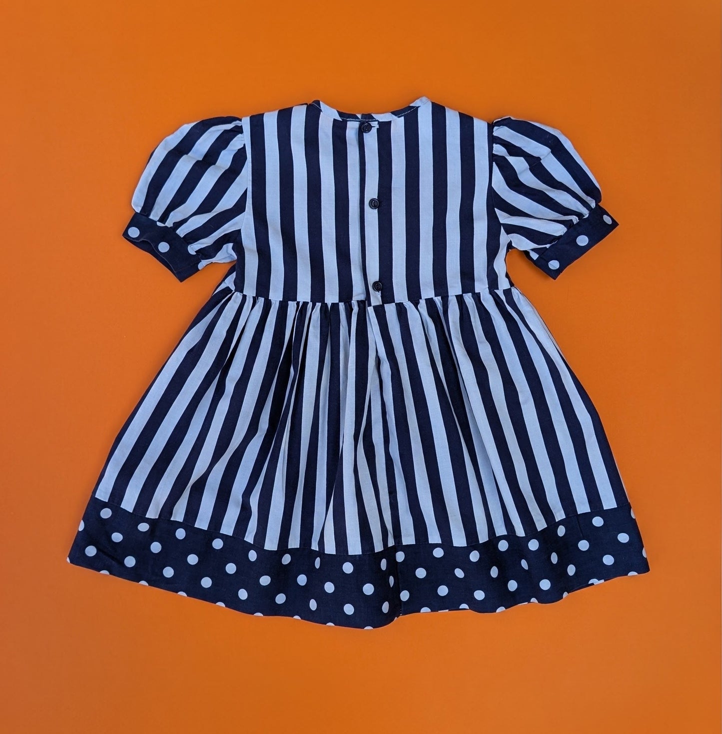 Vintage Spotty Sailor Dress