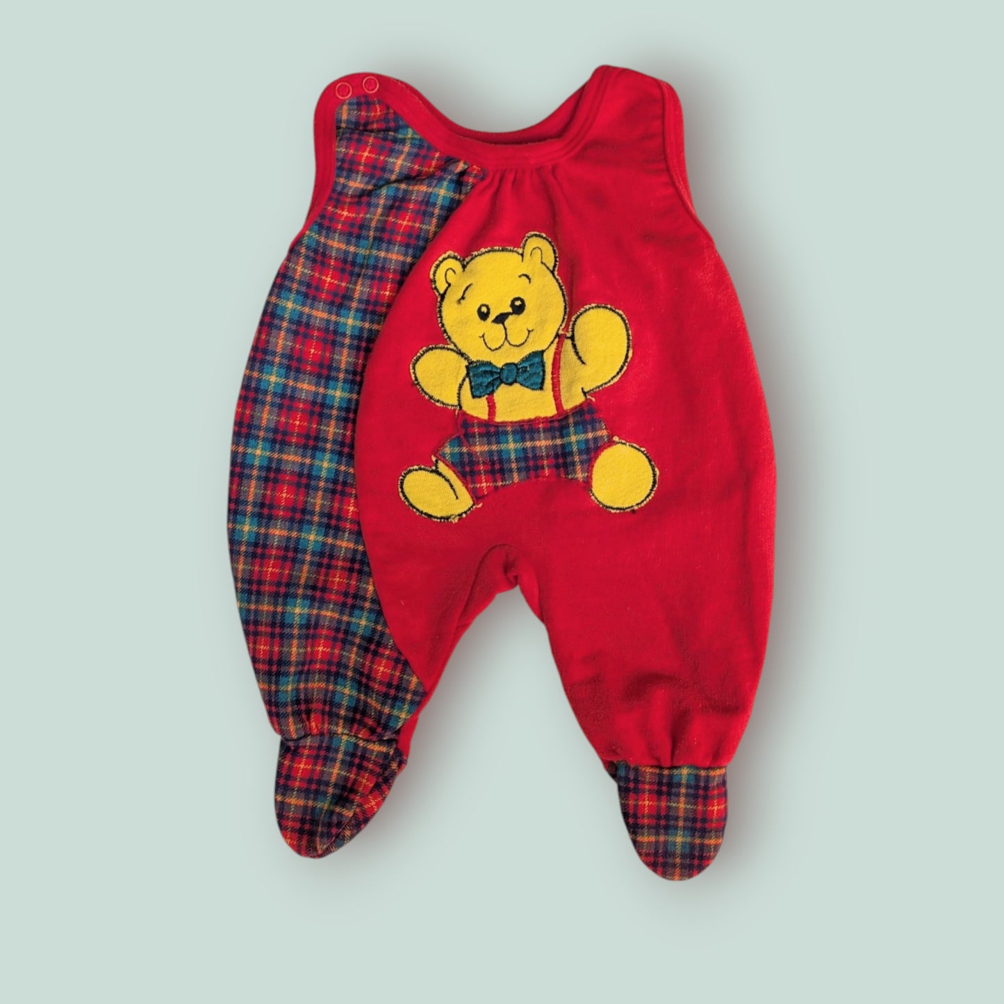 Vintage Teddy Bear Romper